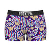 Women's Boy Shorts - Washington Huskies - Twisted Wordmark
