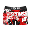 Women's Boy Shorts - Wisconsin Badgers - Team Blast