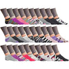 Women’s Breathable Colorful Fun No Show Low Cut Ankle Socks