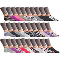 Women’s Breathable Colorful Fun No Show Low Cut Ankle Socks by DailySale