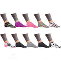 Women’s Breathable Colorful Fun No Show Low Cut Ankle Socks by DailySale
