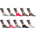 Women’s Breathable Colorful Fun No Show Low Cut Ankle Socks by DailySale