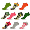 Women’s Breathable Colorful No Show Low Cut Ankle Socks by DailySale