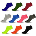 Women’s Breathable Colorful No Show Low Cut Ankle Socks by DailySale