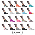 Women’s Breathable Stylish Colorful Fun No Show Low Cut Ankle Socks by DailySale