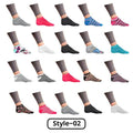 Women’s Breathable Stylish Colorful Fun No Show Low Cut Ankle Socks by DailySale