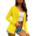 Women's Button Down Crew Neck Long Sleeve Soft Knit Cardigan Sweaters by DailySale