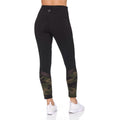 Women's Camo 7/8 High Waist Legging With Sheer Mesh by DailySale