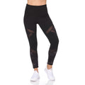 Women's Camo 7/8 High Waist Legging With Sheer Mesh by DailySale