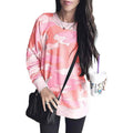 Women's Camouflage Print Casual Leopard Pullover Long Sleeve Sweatshirts by DailySale