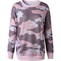 Women's Camouflage Print Casual Leopard Pullover Long Sleeve Sweatshirts by DailySale