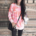 Women's Camouflage Print Casual Leopard Pullover Long Sleeve Sweatshirts by DailySale