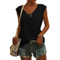 Women's Cap Sleeve T-Shirt Casual Loose Fit Tank Top by DailySale