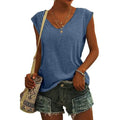 Women's Cap Sleeve T-Shirt Casual Loose Fit Tank Top by DailySale