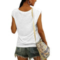 Women's Cap Sleeve T-Shirt Casual Loose Fit Tank Top by DailySale