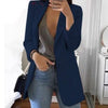 Womens Cardigan Jackets Open Front Solid Color Casual Oversized Long Blazer