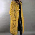 Women's Cardigan Sweater Jumper Cable Chunky Knit Hooded Solid Color Open Front by DailySale