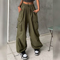 Women's Cargo Baggy Pants High Waist by DailySale