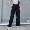 Women's Cargo Trouser Mid Waist Pants