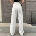 Women's Cargo Trouser Mid Waist Pants by DailySale