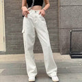 Women's Cargo Trouser Mid Waist Pants by DailySale