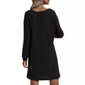 Women's Casual Dresses V-Neck Buttoned Hip Knitted Dresses by DailySale