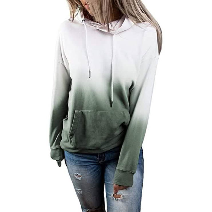 Women's Casual Hooded Sweatshirt Loose Drawstring Pullover Hoodie by DailySale