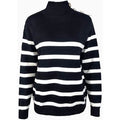 Women's Casual Long Sleeve Crewneck Patchwork Knit Sweater Top by DailySale
