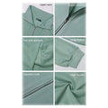 Women's Casual Long Sleeve Lapel Zipper Drawstring Loose Pullover Tops by DailySale