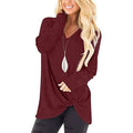 Women's Casual Long Sleeve Solid T-Shirts by DailySale