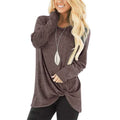 Women's Casual Long Sleeve Solid T-Shirts by DailySale