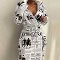 Women's Casual Long Sleeve Sweatshirt Dress by DailySale