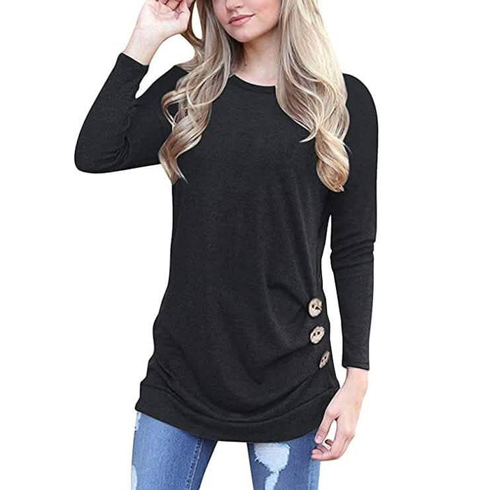 Women's Casual Long Sleeve Tunic Tops by DailySale