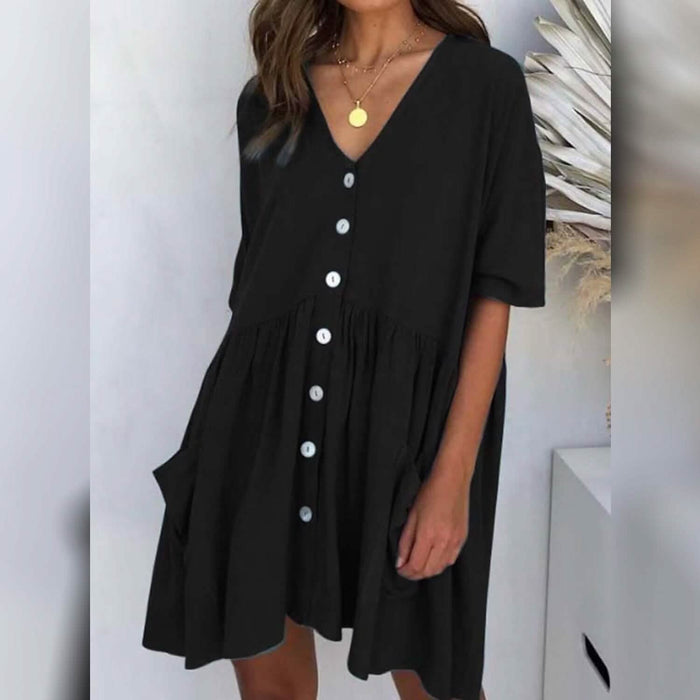 Women's Casual Ruched Loose Fit Dress by DailySale