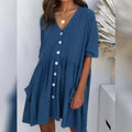 Women's Casual Ruched Loose Fit Dress by DailySale