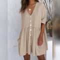 Women's Casual Ruched Loose Fit Dress by DailySale