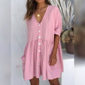 Women's Casual Ruched Loose Fit Dress by DailySale