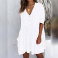 Women's Casual Ruched Loose Fit Dress by DailySale