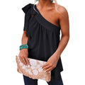Women's Casual Tie One Shoulder Top by DailySale