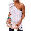 Women's Casual Tie One Shoulder Top by DailySale