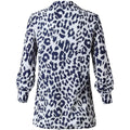 Womens Casual Tops V Neck Leopard Tunic Long Sleeve Button Down Shirts Top by DailySale