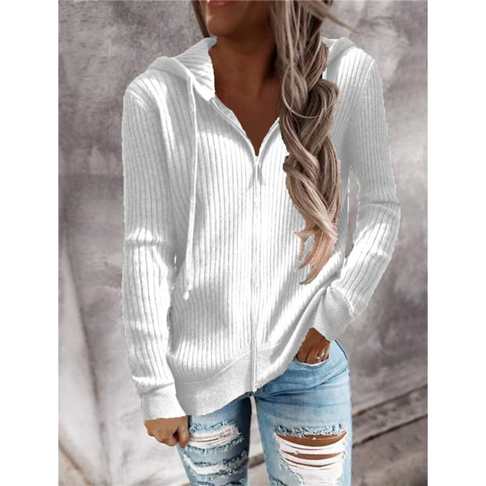Women's Casual Zip Hoodied Jacket by DailySale