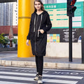 Women's Casual Zip up Hoodies Long Tunic Sweatshirts Jackets Fashion Plus Size Hoodie with Pockets by DailySale