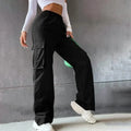 Women's Chinos Cargo Mid Waist Pants by DailySale