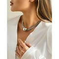 Women's Contemporary Street Geometry Necklace by DailySale