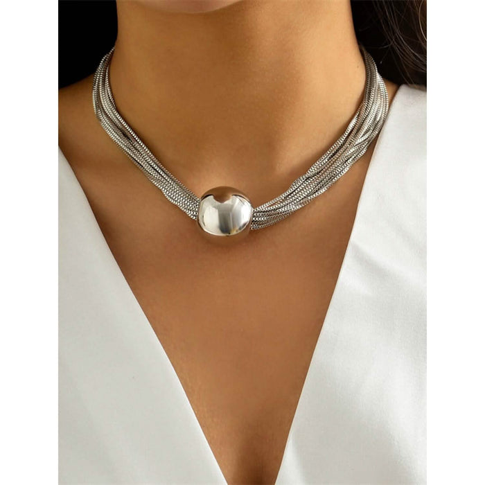 Women's Contemporary Street Geometry Necklace by DailySale