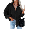 Women's Corduroy Shirts Casual Long Sleeve Top by DailySale