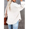 Women's Corduroy Shirts Casual Long Sleeve Top by DailySale