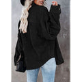 Women's Corduroy Shirts Casual Long Sleeve Top by DailySale