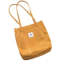 Women's Corduroy Shoulder Tote Bag by DailySale